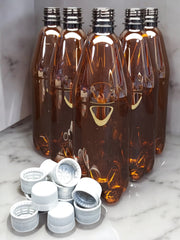 P.E.T. Beer Bottles and Caps - (15 x 740ml)