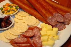 Kabana sausages are typically eaten alone as an appetizer, and often make a great addition to a cheese plate.