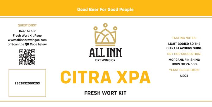 Citra XPA – All Inn Brewing