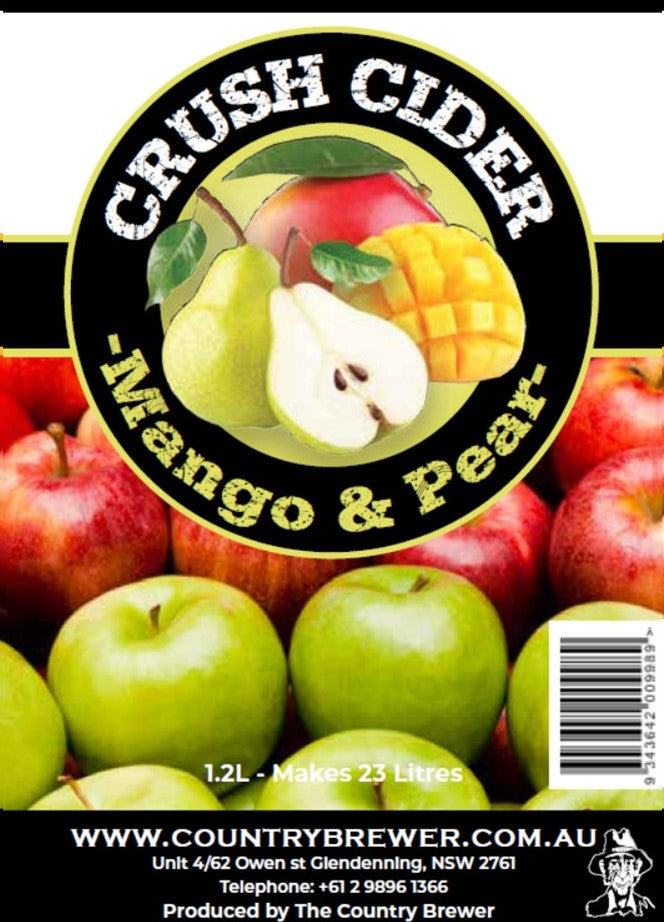 Crush Cider - Mango & Pear