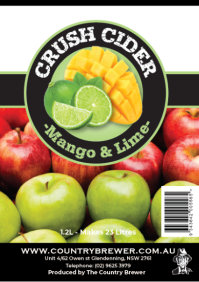 Crush Cider - Mango & Lime **NEW**