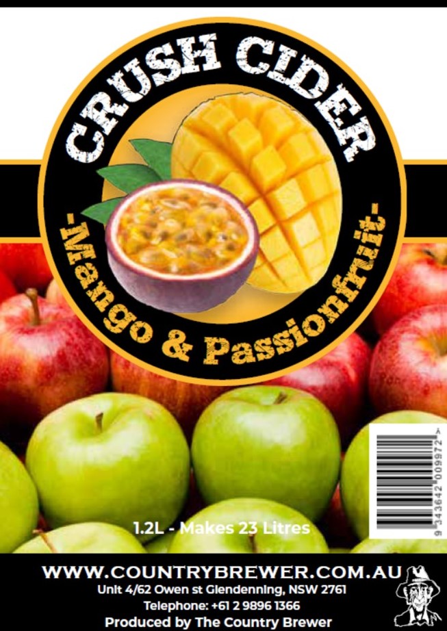 Crush Cider - Mango & Passionfruit