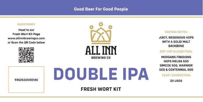 Double IPA – All Inn Brewing