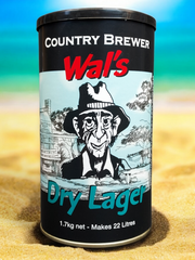 Wal's Dry Lager - 1.7kg