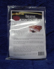 Karl's Spiced Bacon Cure has been made to create an exotic and full-flavoured bacon.

Smoke infused with a blend of Pimento, Pepper, Garlic and other spices, this cure produces a bacon that is a real breakfast hit!