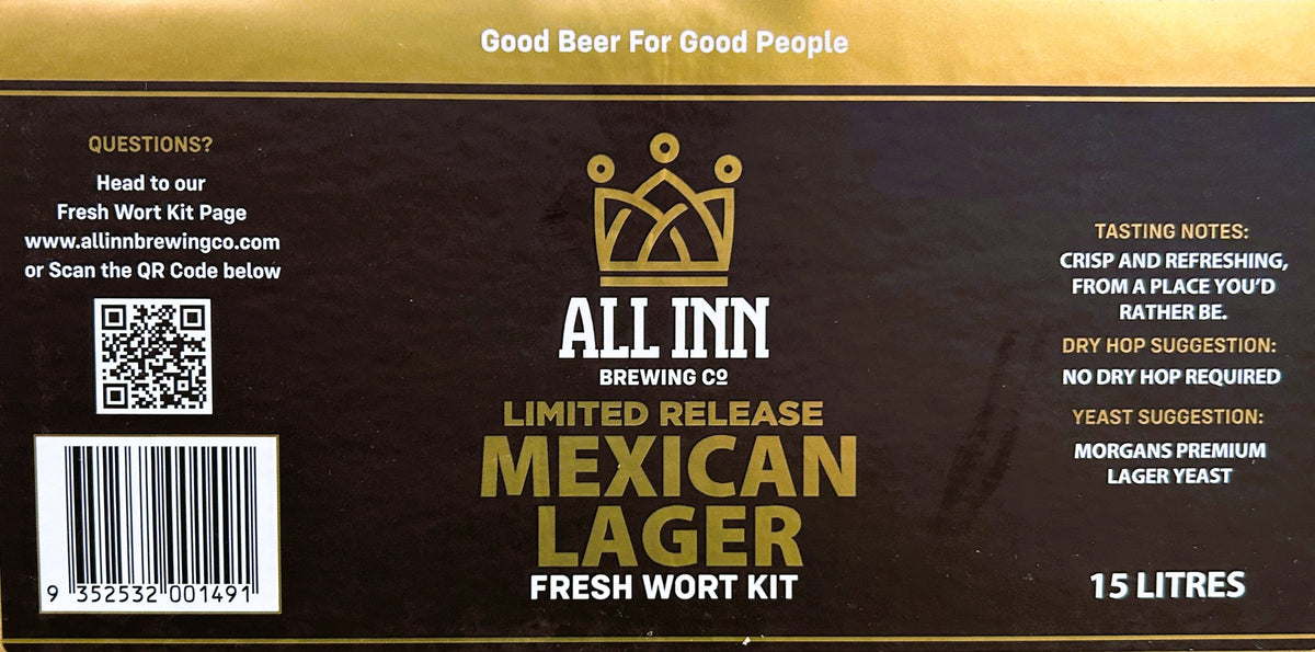 Mexican Lager - All Inn Brewing