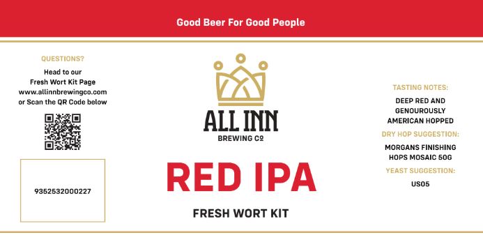 Red IPA – All Inn Brewing