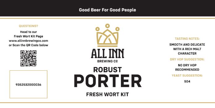 Robust Porter - All Inn Brewing