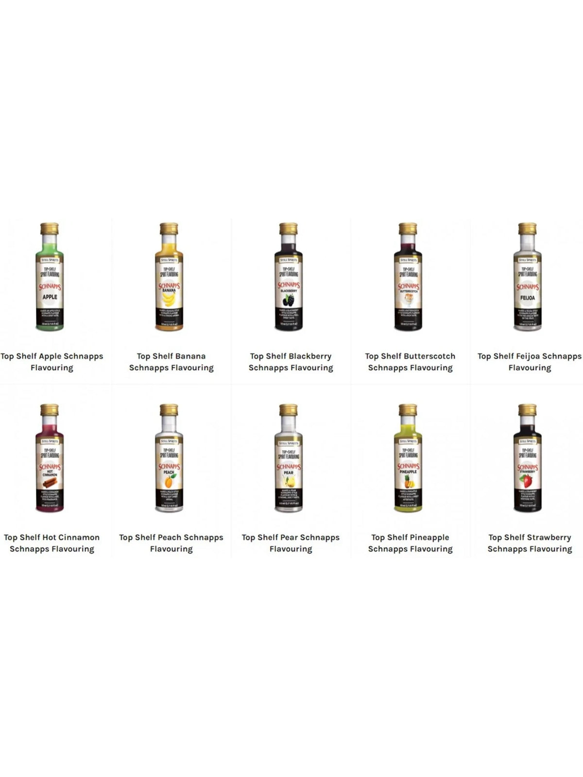 Top Shelf SCHNAPPS