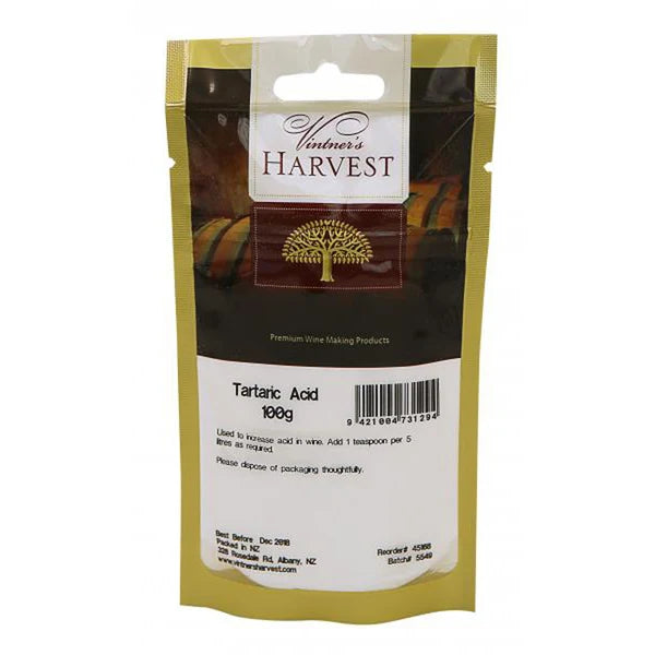 Tartaric Acid - 100g