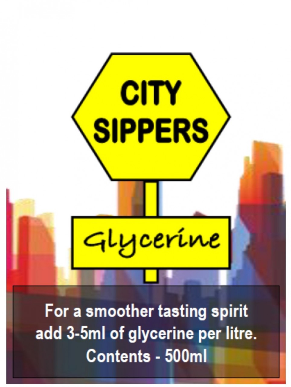 City Sippers Distillers Glycerine 500ml