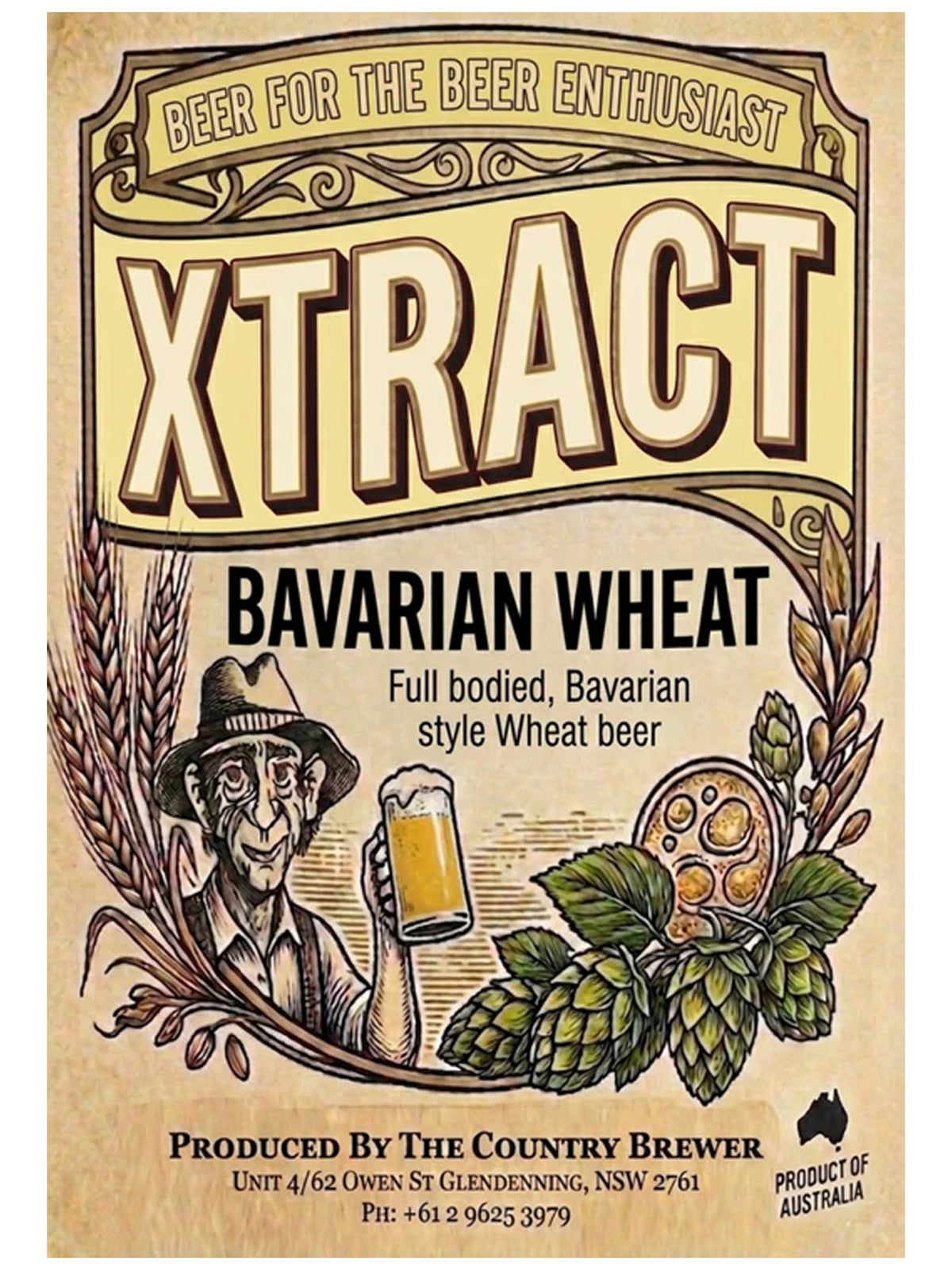 Xtract Bavarian Wheat - 3kg **NEW POUCHES**