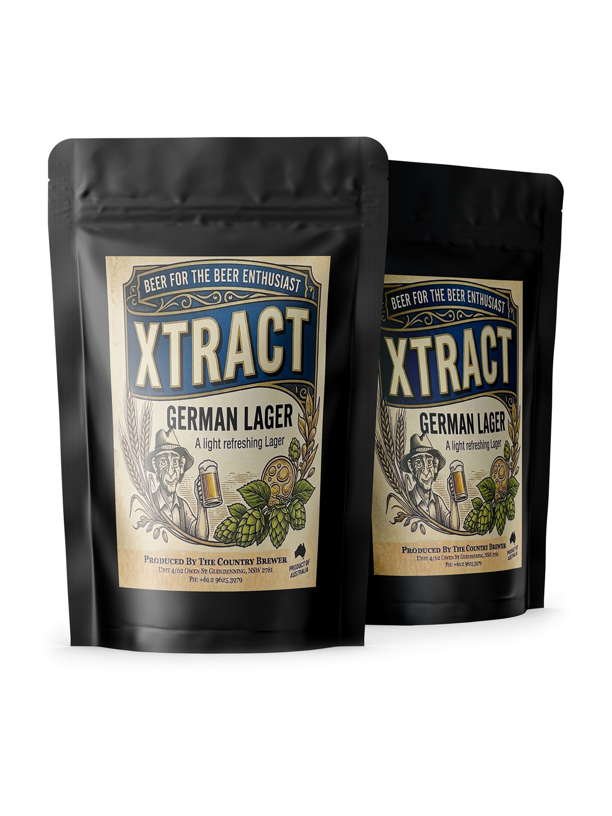 Xtract German Lager - 3kg **NEW POUCHES**