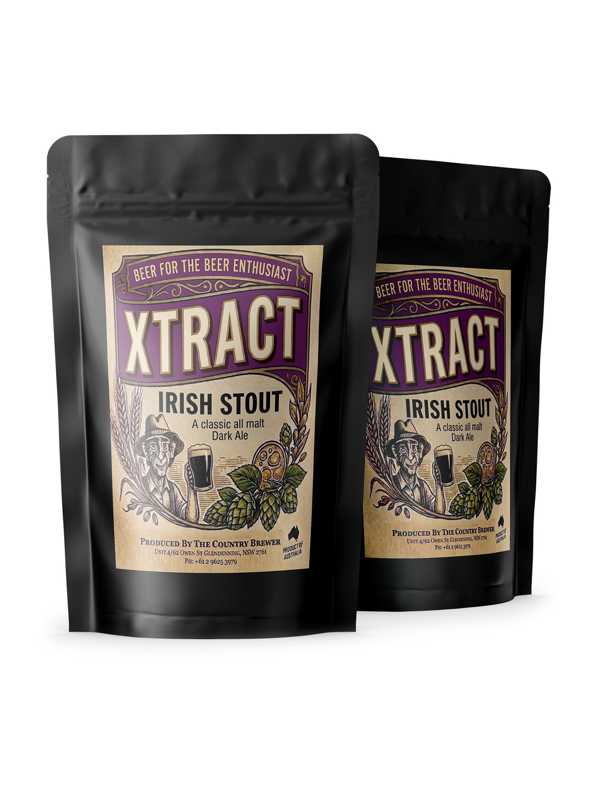 Xtract Irish Stout - 3kg **NEW POUCHES**