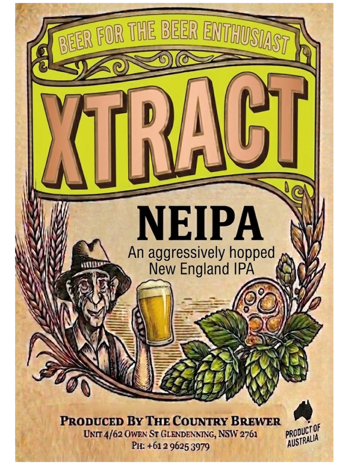 XTRACT NEIPA - 3kg **NEW POUCHES**