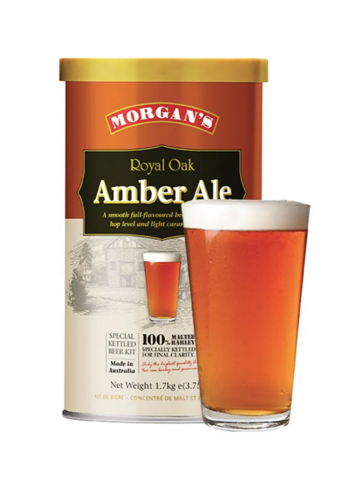 Morgans Royal Oak Amber Ale - 1.7kg
