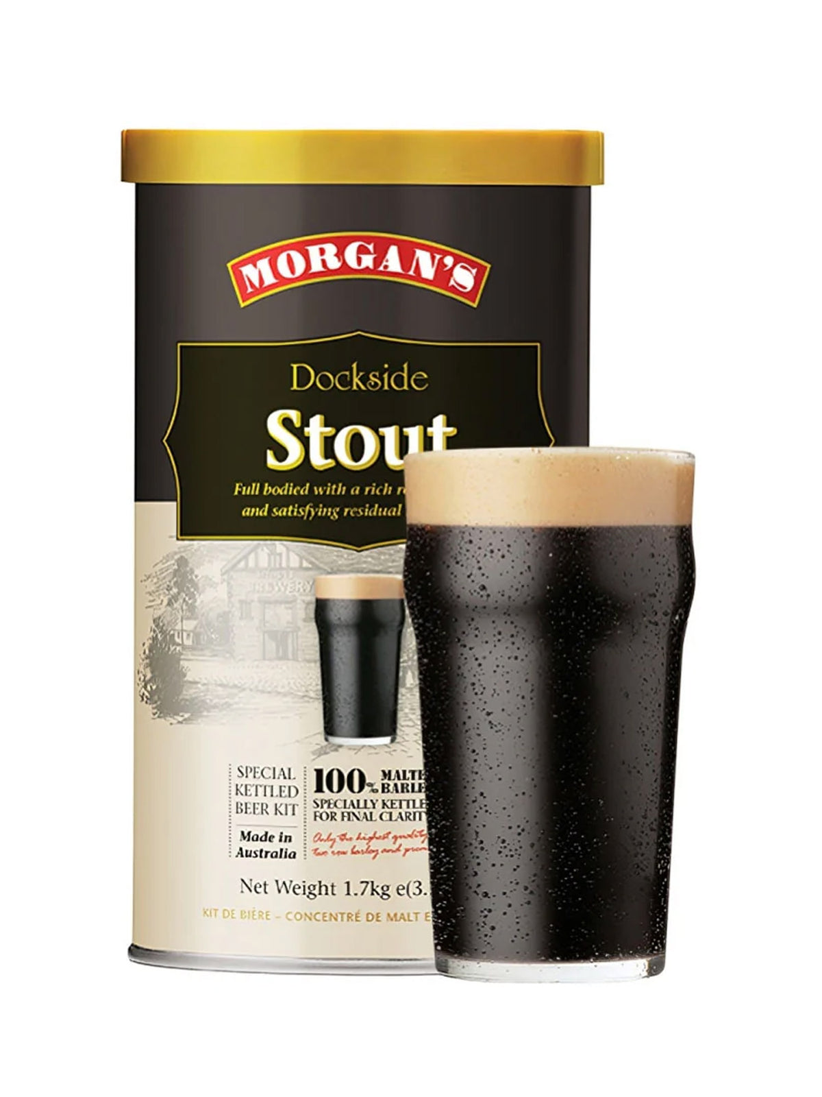 Morgans Dockside Stout - 1.7kg