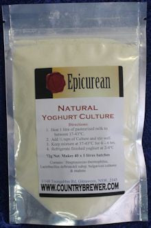 Natural Yoghurt Culture