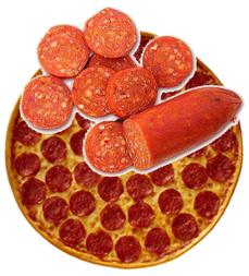 Pepperoni is an American adaptation of a spicy southern Italian sausage.