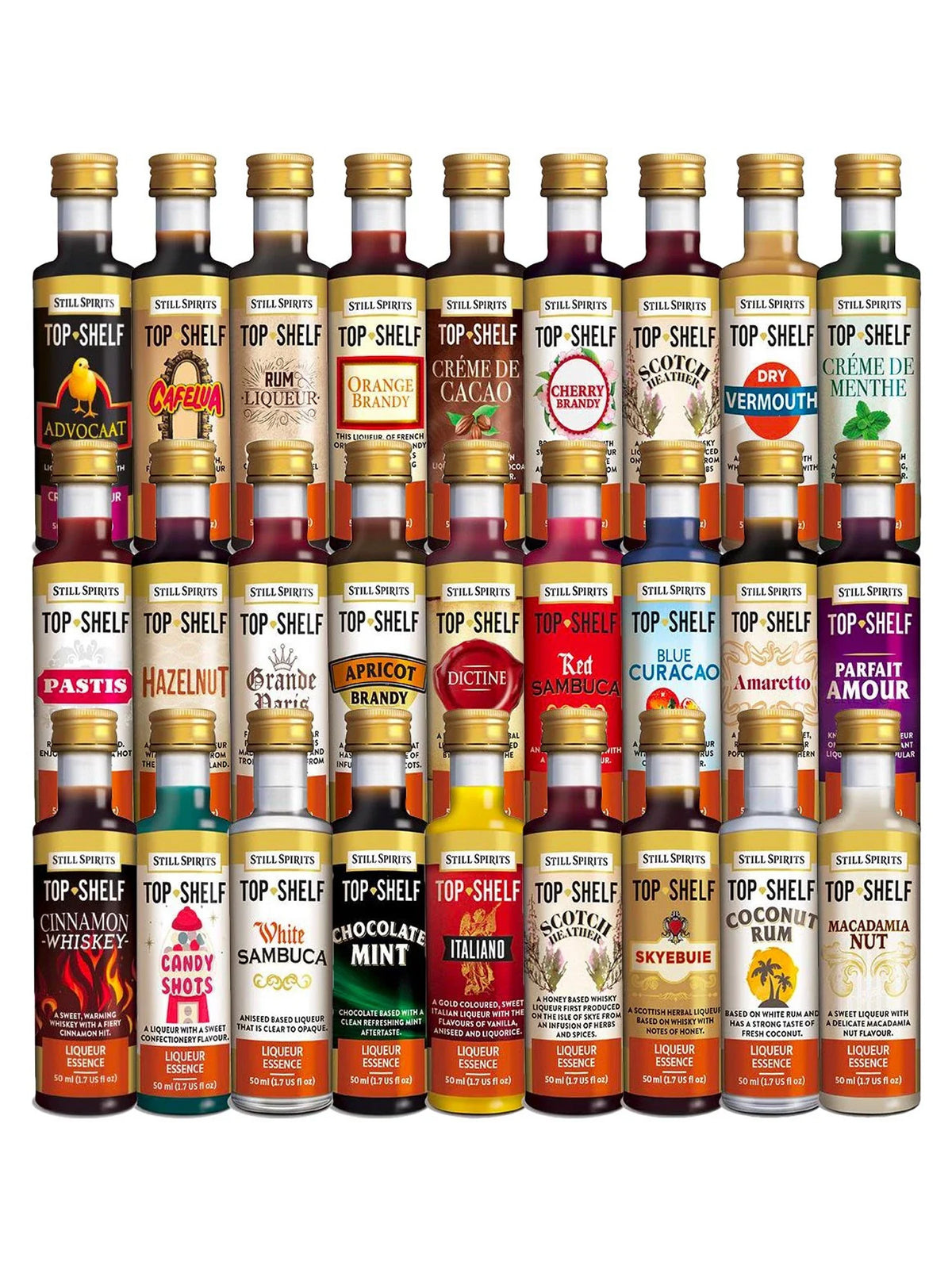 Top Shelf LIQUEURS