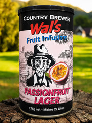 Wal's Fruit Infusions - Passionfruit Lager *NEW*