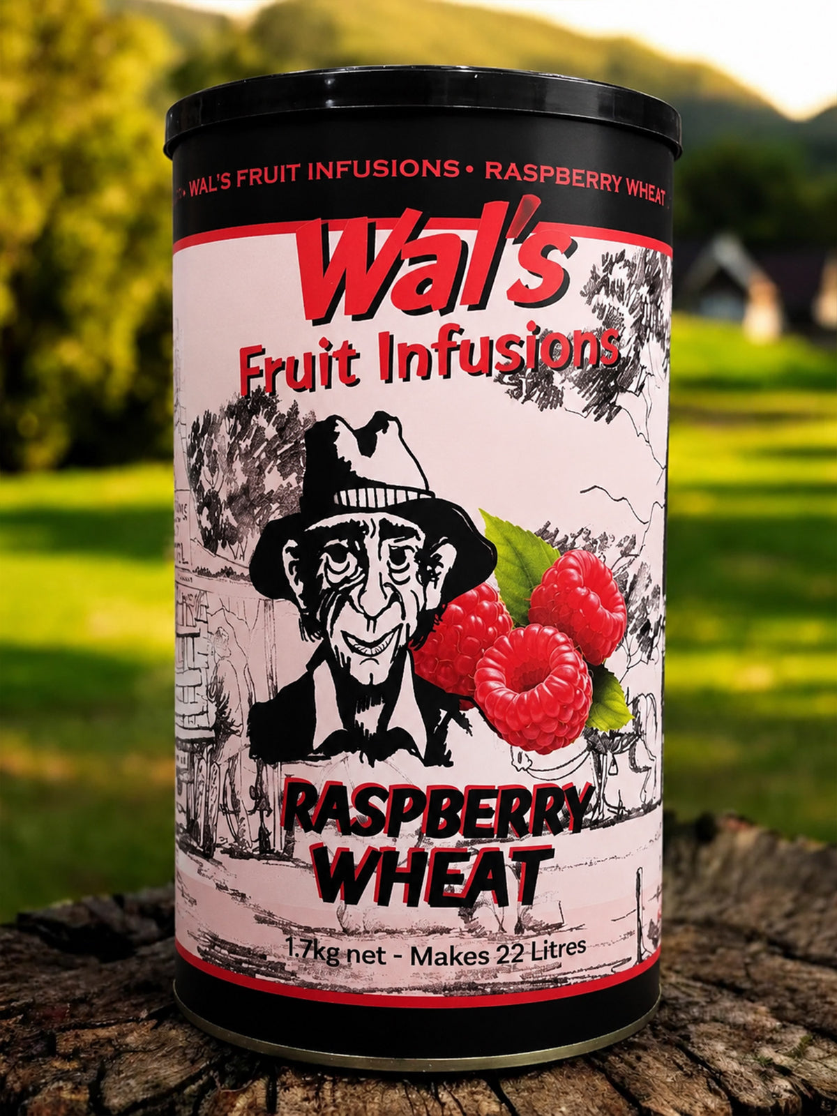 Wal's Fruit Infusions - Raspberry Wheat *NEW*