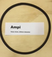 AMPI O-ring - 10mm thick with a 245mm diameter