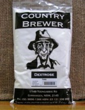 A simple sugar also known as Glucose or Corn Sugar. Dextrose is completely fermentable, producing more alcohol than the same quantity of Malt Extract. Addition of Dextrose will lighten the body and flavour of your beer.