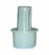 The sediment reducer is made of white plastic and looks like a top hat with a slot cut in it. The sediment reducer is fitted inside the threaded end of the tap.

Then the tap is screwed into the fermenter. The sediment reducer draws liquid from the top, minimising the amount of yeast sediment transferred when filling your bottles.