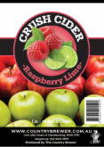 Crush Cider - Raspberry & Lime **NEW**