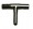 Stainless steel 6mm T-piece for splitting gas line