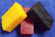 Cheese Wax is especially made for coating cheeses.

It helps prevent unwanted mold growth while retaining moisture in the aging cheese.